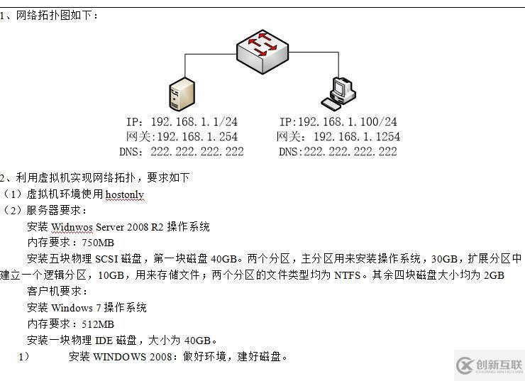 安裝系統(tǒng)、添加磁盤、添加用戶組、設(shè)置權(quán)限、設(shè)置共享