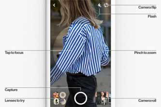 Pinterest的鏡頭增加Snapchat的外觀和風(fēng)格時(shí)尚感