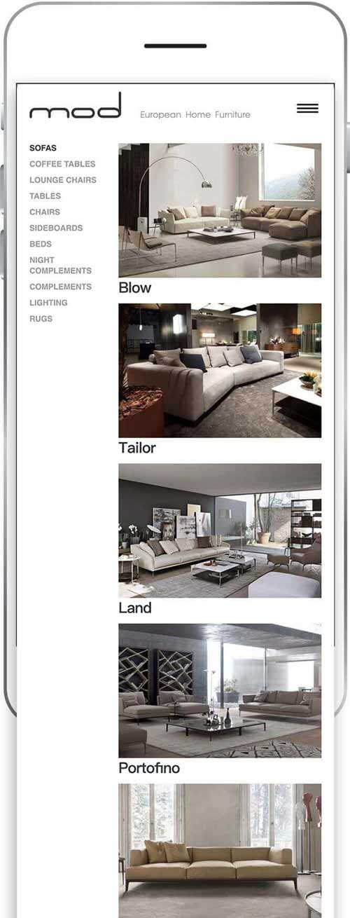 深圳網(wǎng)站建設案例分享:MOD歐洲家庭家具